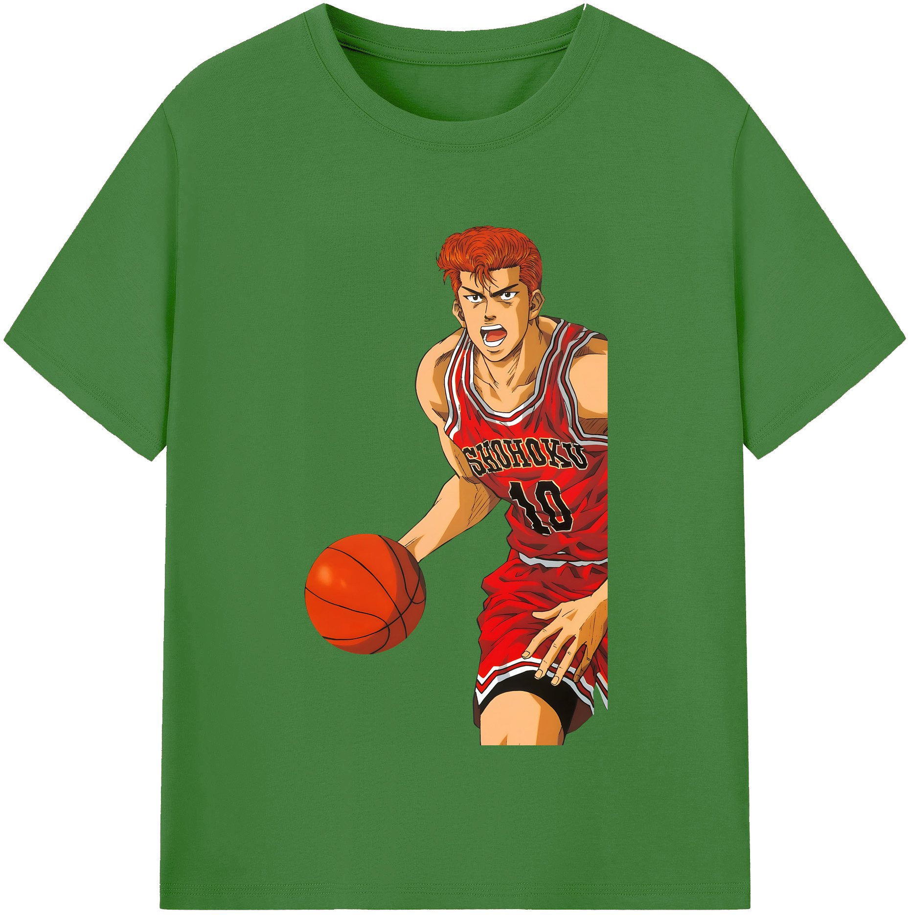 （画像用） SLAM DUNK／スラムダンク レディースカジュアルプリントTシャツ（綿100％）